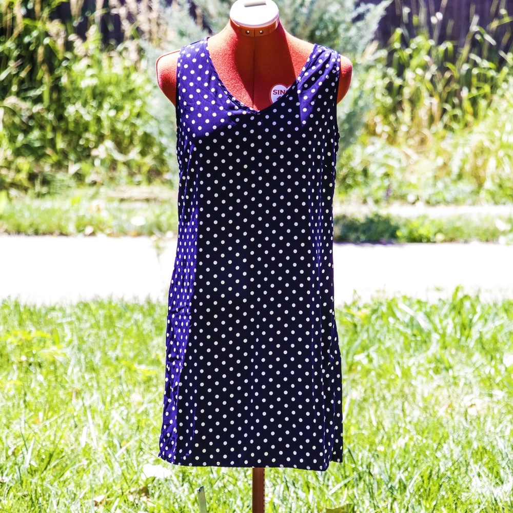 Polka dot shift dress - ModCloth